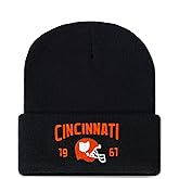 CusFuk Sport Beanie for Men Women Apparel Gifts Costume Embroidered Beanie Gift for Men