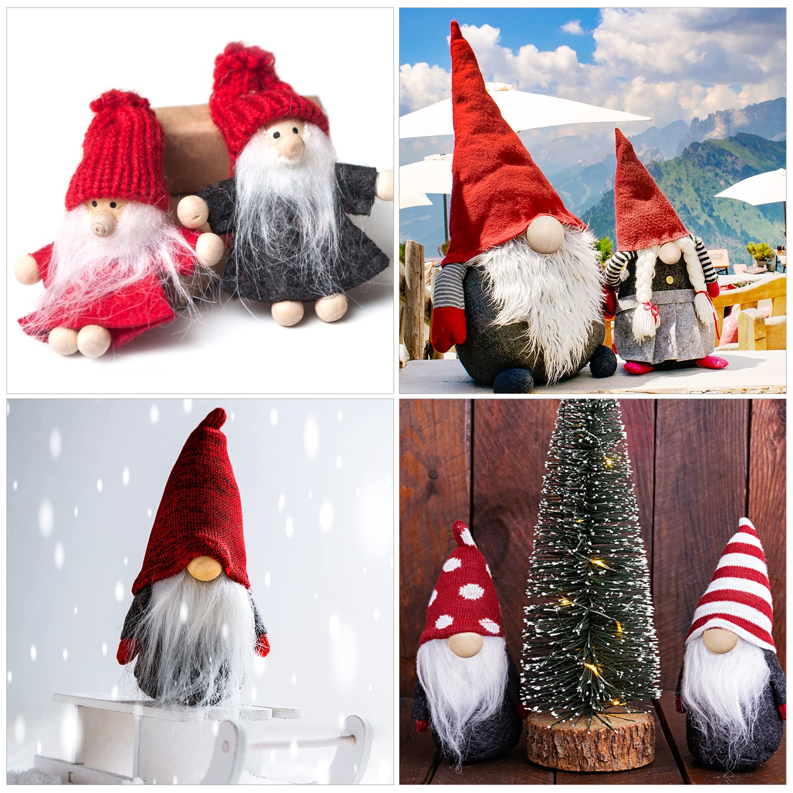 Lusofie Shaggy Plush Faux Fur Fabric Precut Strips 2x60inch White Fur Fluffy Fuzzy Craft Fur for Gnomes Beard Santa Claus Hair Dwarf Cosplay Costume DIY Craft Christmas Decoration