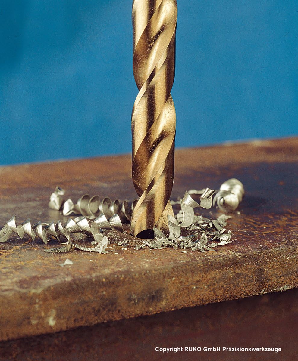 Ruko Terrax HSS-CO5 Spiral Drill Bits 3.5 mm in Plastic Pack - Image 3