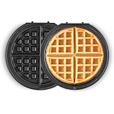 Dash MultiMaker&reg; Treat Maker Plate Pack, Waffle - Dishwasher Safe Nonstick Plates - Breakfast and Snack Accessory- 2-Plate Pack