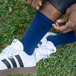 adidas Men's Athletic 6-Pack, Cushioned Crew Socks