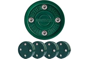 Better Biscuit Hockey Puck Shooter-4 Pack, Dark Green