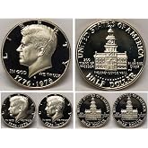 1976 Silver Kennedy Half Dollar 40% Silver Proof