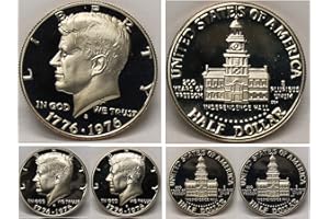 SARASOTA COIN EXCHANGE 1976-S - GEM CLAD PROOF - KENNEDY HALF DOLLAR