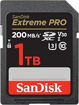 SanDisk Extreme Pro SDXC 1TB UHS-I U3 V30 200MB/s 4K W/R RescuePro