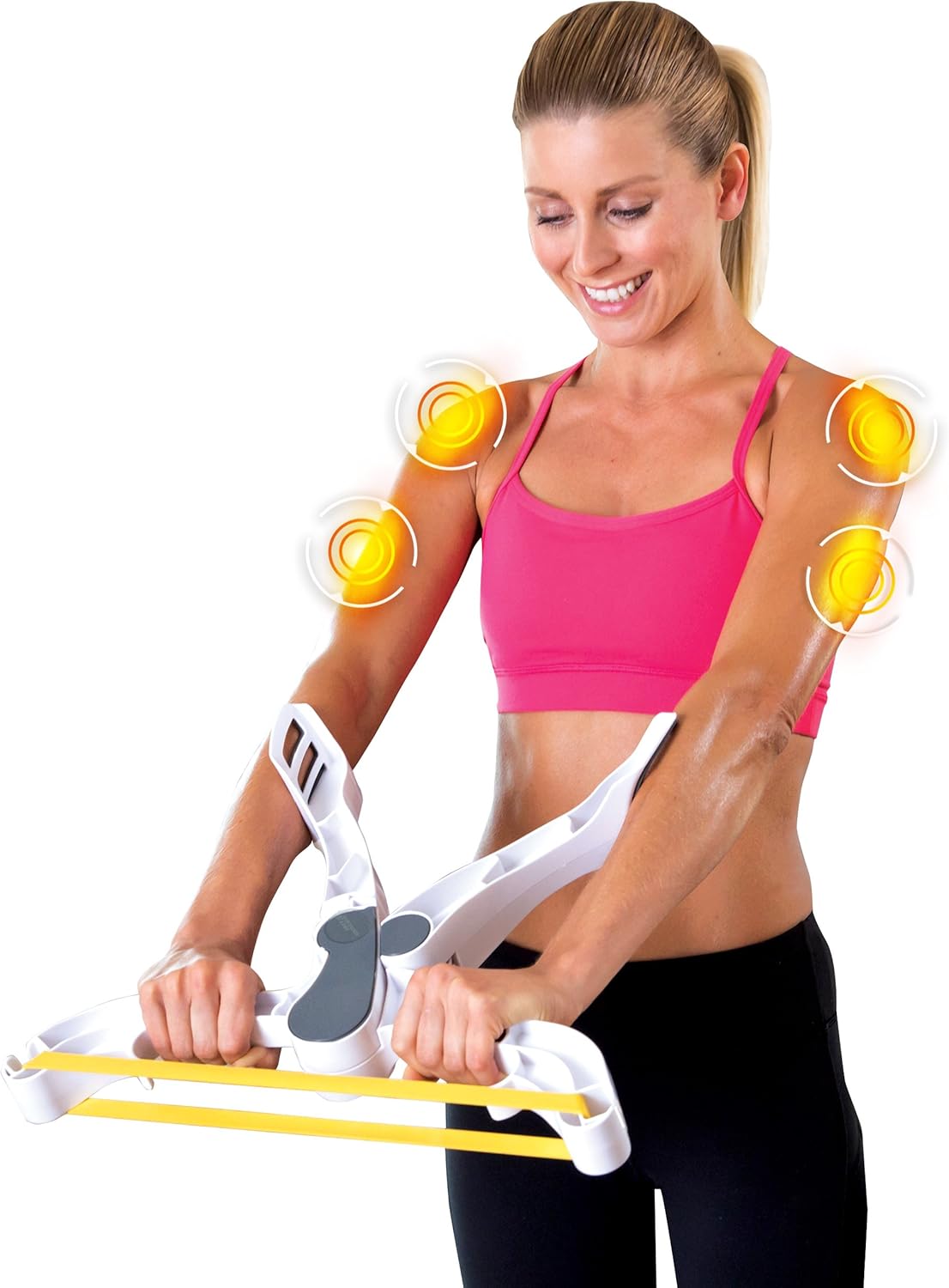 Ontel Wonder Arms Total Workout System Resistance Training Exercise Bands : Clothing