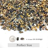 FANTIAN 4 lbs Fish Tank Gravel 4-8 mm Natural Aquarium Pea Gravel view 2