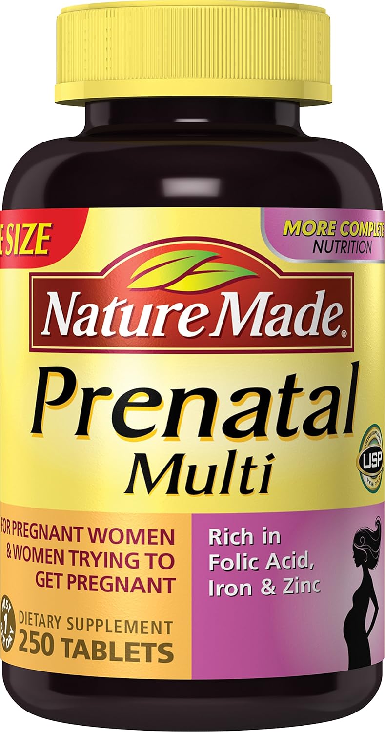 Nature Made Prenatal Vitamins With Dha Nutrition Facts Nutrition Pics