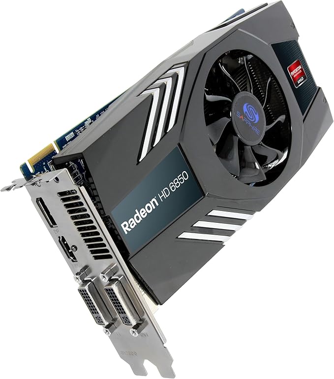 Sapphire Carte graphique Radeon HD 6850 PCI Express 2.0 x16 1 Go GDDR5 DVI, HDMI, DisplayPort