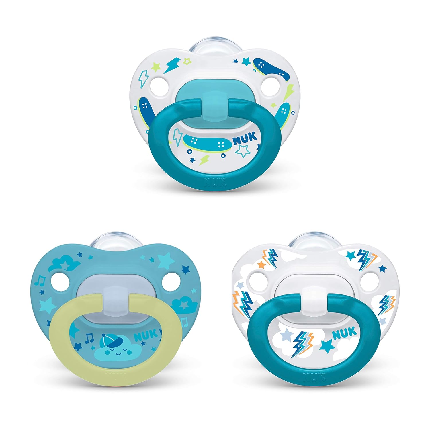 different pacifiers