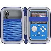 Aenllosi Hard Carrying Case Compatible with Blaze Technos/Atari/Taito/Capcom/Neo-Geo/Data East Super Pocket Arcade Gaming Handhled, White (Case Only)