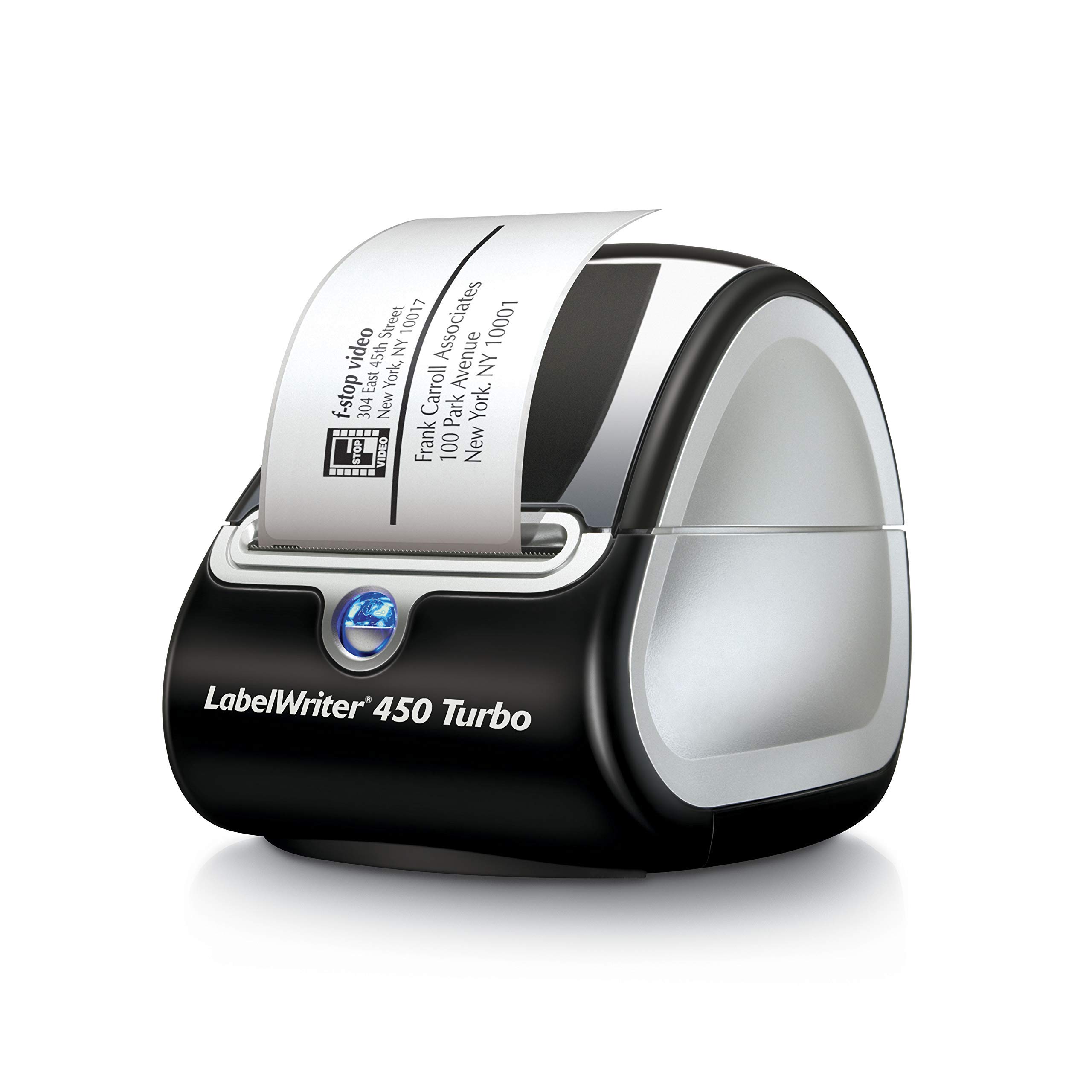 Photo 1 of ***MISSING POWER CORD***DYMO Label Printer | LabelWriter 450 Turbo Direct Thermal Label Printer, Fast Printing, Great for Labeling, Filing, Shipping, Mailing, Barcodes and More, Home & Office Organization (Renewed)***MISSING POWER CORD***