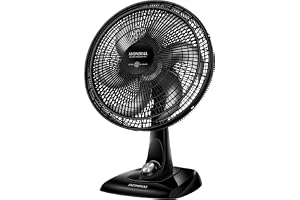 MONDIAL Ventilador de Mesa 40cm Super Power, Preto/Prata, 140W, 110V - VSP-40-B