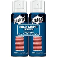 Scotchgard Rug & Carpet Protector Spray, 14 oz (Pack of 2) – Blocks Stains & Resists Soiling, Fabric Stain Protector for Carp