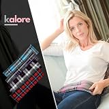 Kalore Koddle Purple Tartan Heatpack XL 800g Wheat Microwave view 8