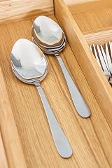 MasterClass Stainless Steel Serving Spoons 2-Piece Set Silver Buffet Dinner view 9