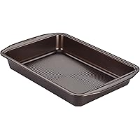 Circulon Nonstick Bakeware Nonstick Baking Pan / Nonstick Cake Pan, Rectangle - 9 Inch x 13 Inch, Brown