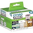 DYMO LW Durable Industrial Labels for LabelWriter Label Printers, White Poly, 1” x 3-1/2”, 2 Rolls of 350 (700 Total)
