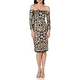 Nicole Miller New York Womens Sequin Egyptian Dress