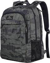 MATEIN Travel Laptop Backpack 15.6 Inch Anti Theft Water Resistant Grey