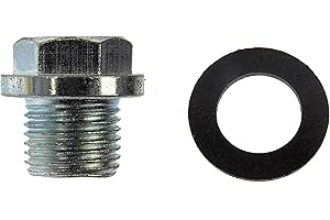 Dorman 090-054CD Oil Drain Plug Standard M16-1.50, Head Size 17Mm Compatible with Select Models