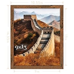 Picrit 9x13 Picture Frame, Photo Frame for Wall