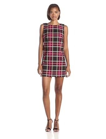 BB Dakota Harlow Tartan Plaid Shift Dress | SHOPBOP