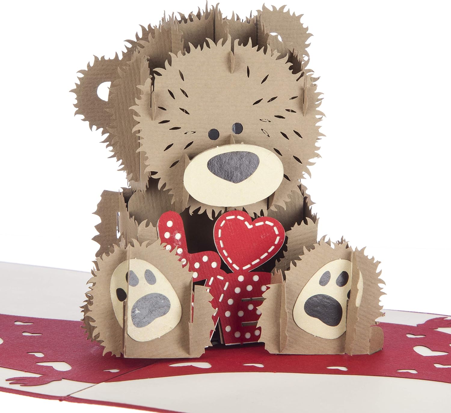 Cardology - Love Bear Pop-Up Card, 15cm x 20cm