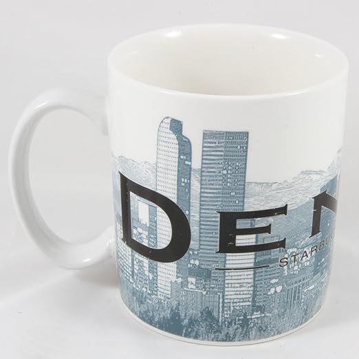 Starbucks Barista 2002 de la silueta de Denver Series One taza de ...