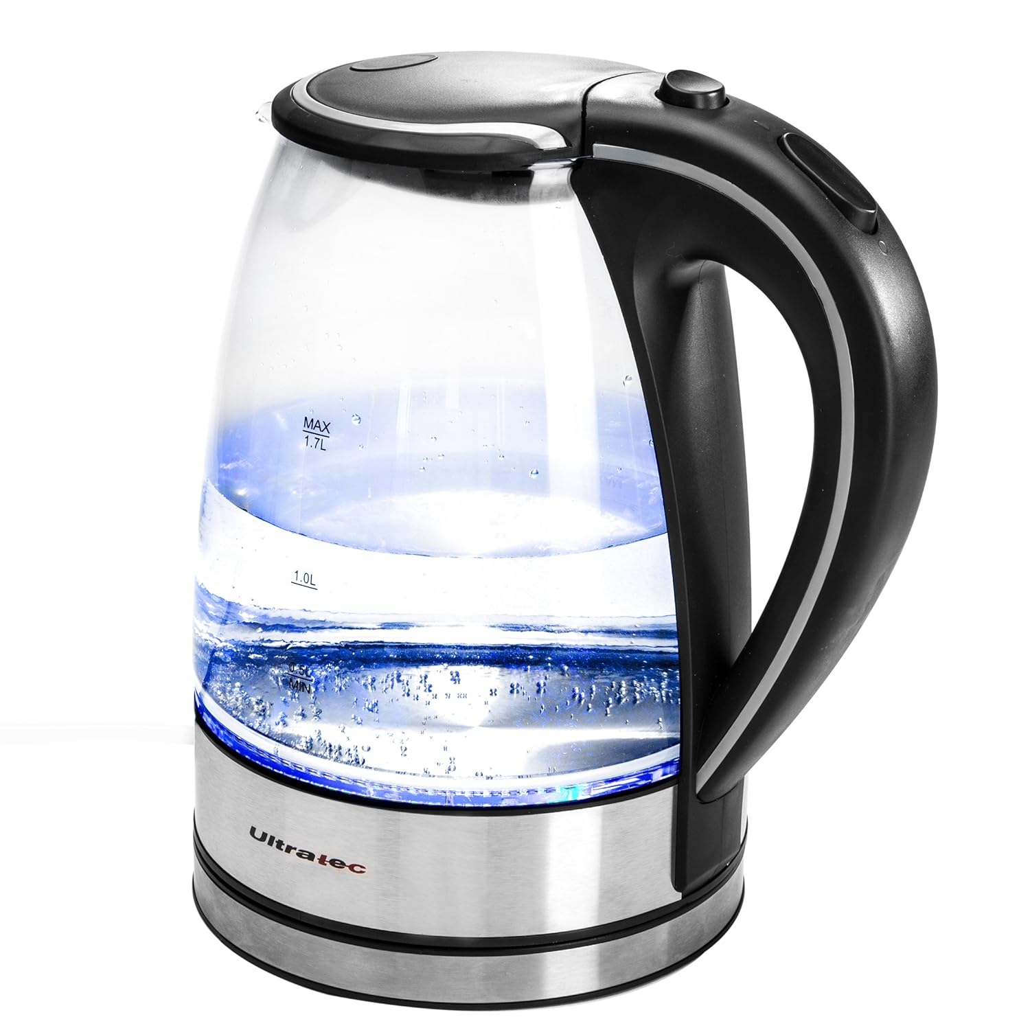 Ultratec WK Hervidor de agua LED W  l acero inoxidable y