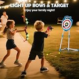 VATOS 4-in-1 LED Bow and Arrow Toy with Shark Target 2 Pack view 2