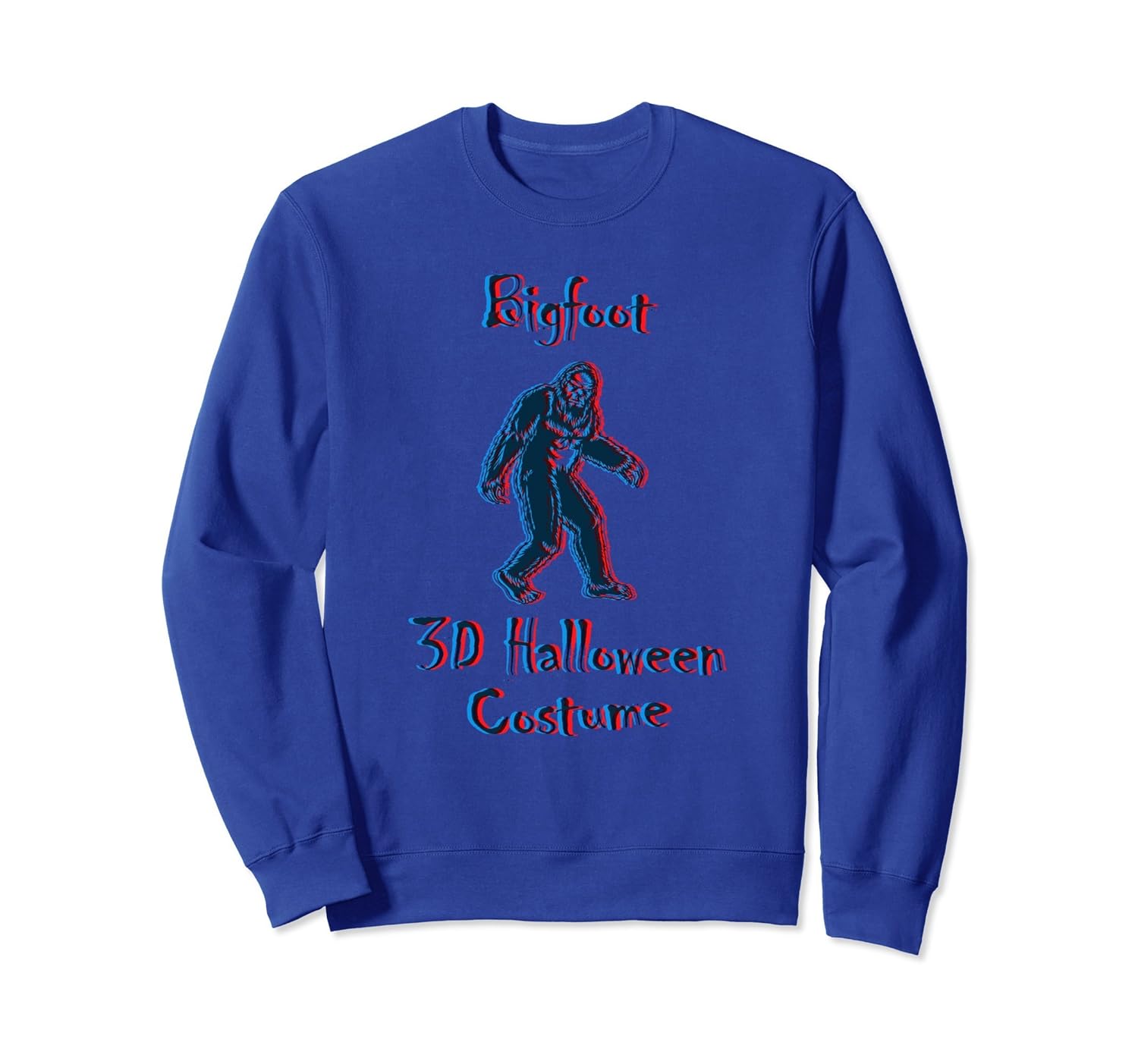 Funny 3D Bigfoot Halloween Costume Sweatshirt-ANZ