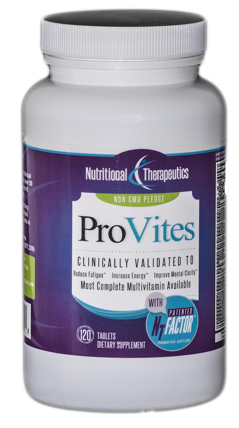 NTI Nutritional Therapeutics Inc. - ProVites with Patented NTFactor®, 120 Tablets - All The Benefits of Propax Gold Without Omega-3 softgel