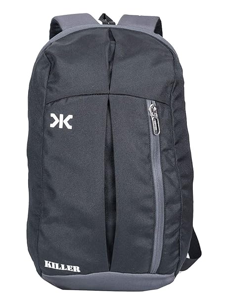 Killer Jupiter Black Small Outdoor Mini Backpack 12L Daypack