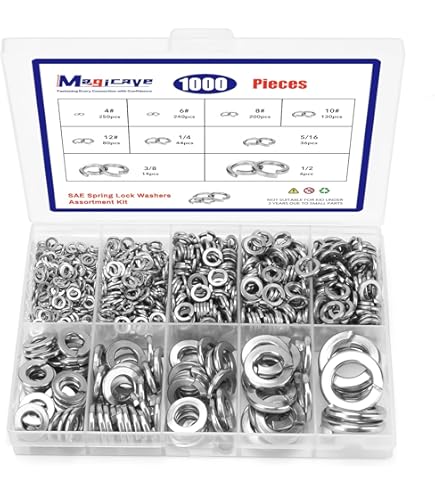 Amazon.com: NEIKO 50432A Hex Nut Assortment Set | 150 Pc