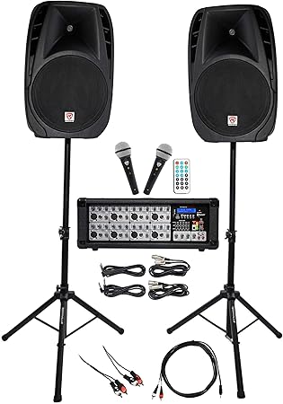 rockville karaoke speakers