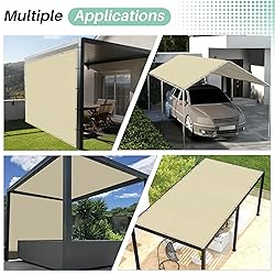 SunnyRoyal 18'x18' Sun Shade Sail Straight Edge