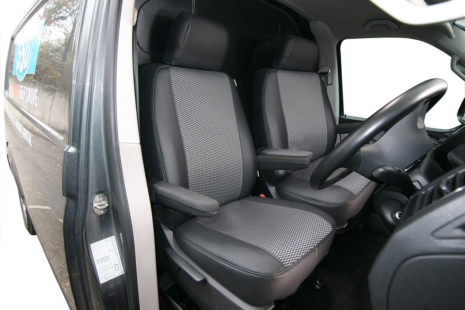 ford transit custom single passenger seat