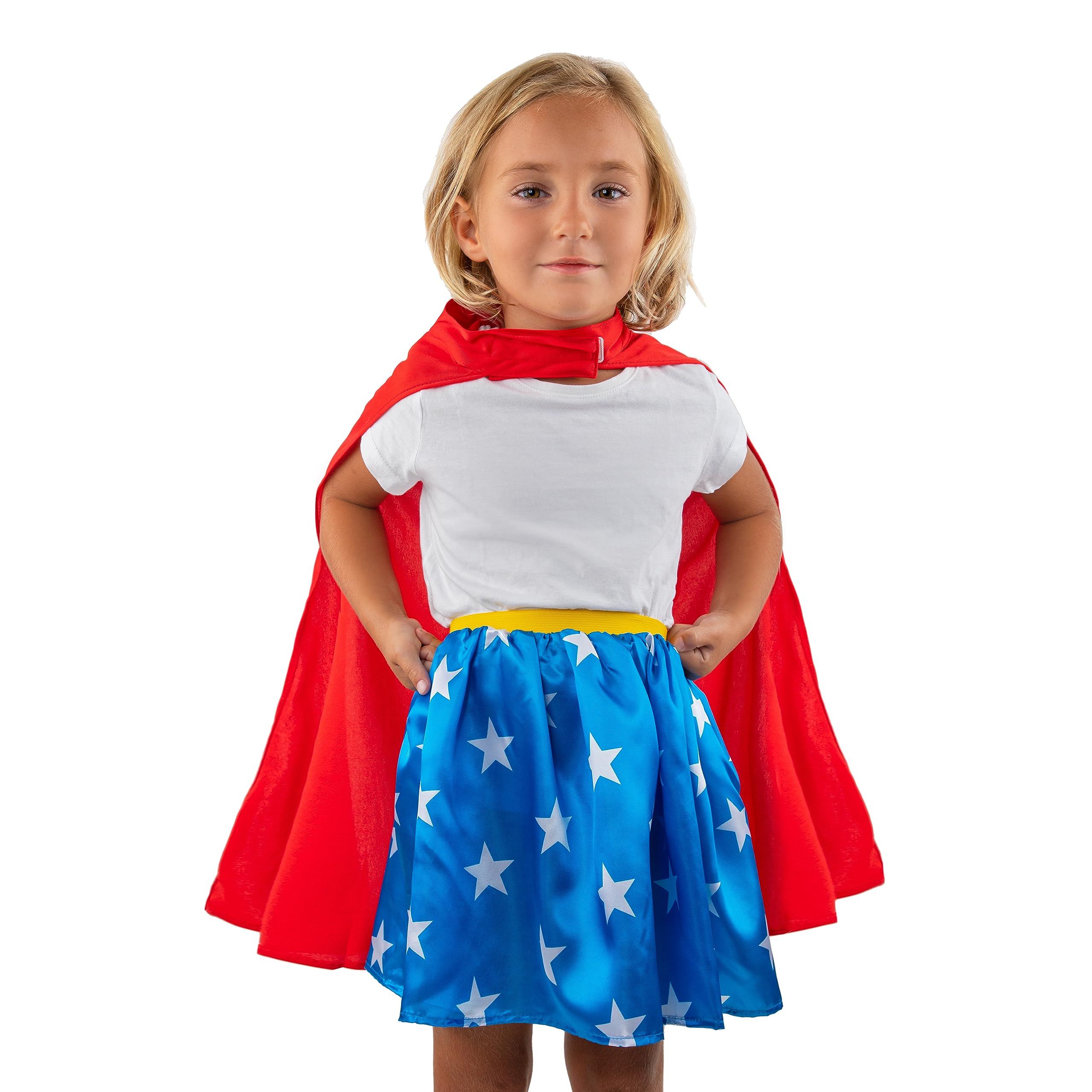 Cinereplicas DC Comics – Wonder Woman Costume for Children – 7/10 Years – Officially Licensed