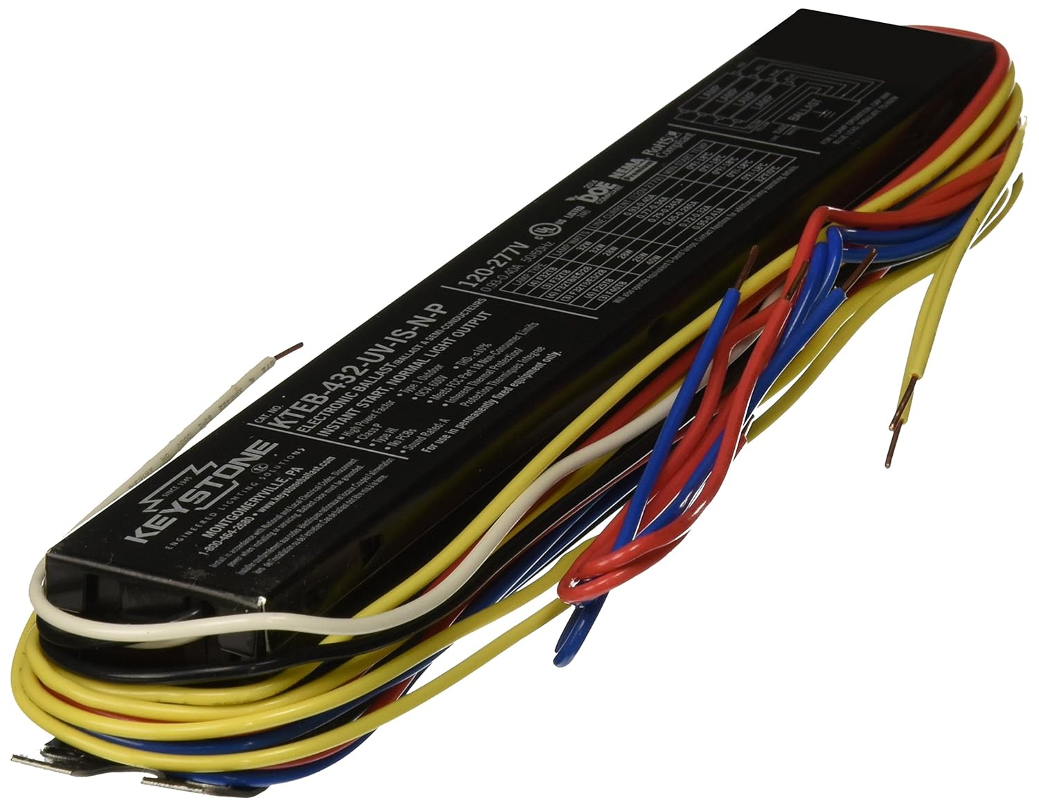 Keystone Ballast KTEB432UVISNP T8 Electronic Fluorescent eBay