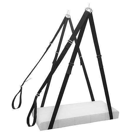 Sibada Liebesschaukel Massageliege Elea Weiss Slingbett Im Set Inkl. Zubehör: Beinschlaufen. Ideal Für die Erotische Massage