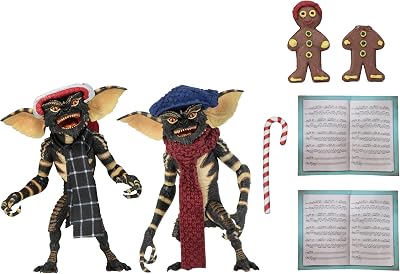 NECA Gremlins 2-Pack 7" Scale Action Figures Christmas Carol Winter Scene 1