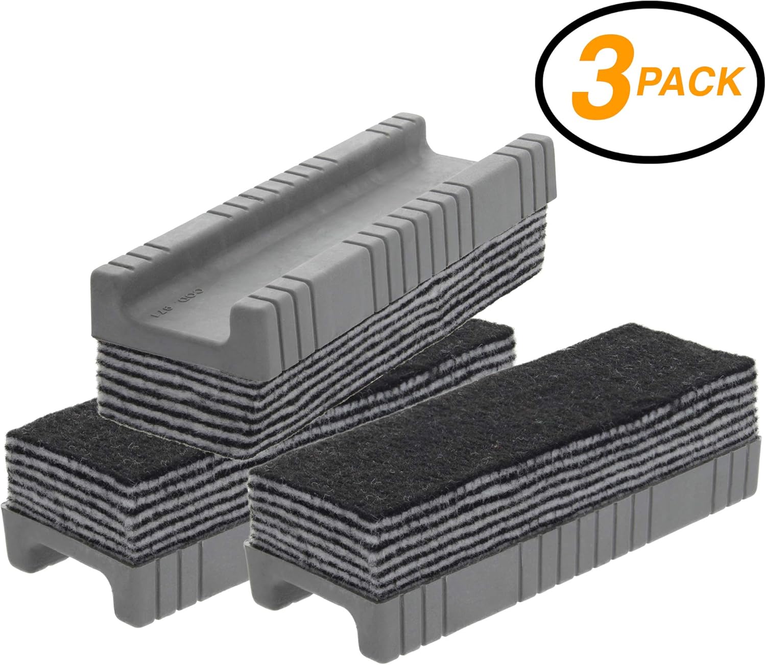 Emraw Pack of 3 Peel Eraser Erase Away Cleaning Pads
