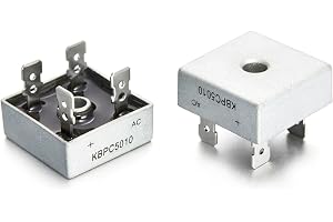 Chanzon 2pcs KBPC5010 Bridge Rectifier Diode 50A 1000V KBPC | Single Phase Full Wave 50 Amp 1000 Volt Electronic Silicon Diodes