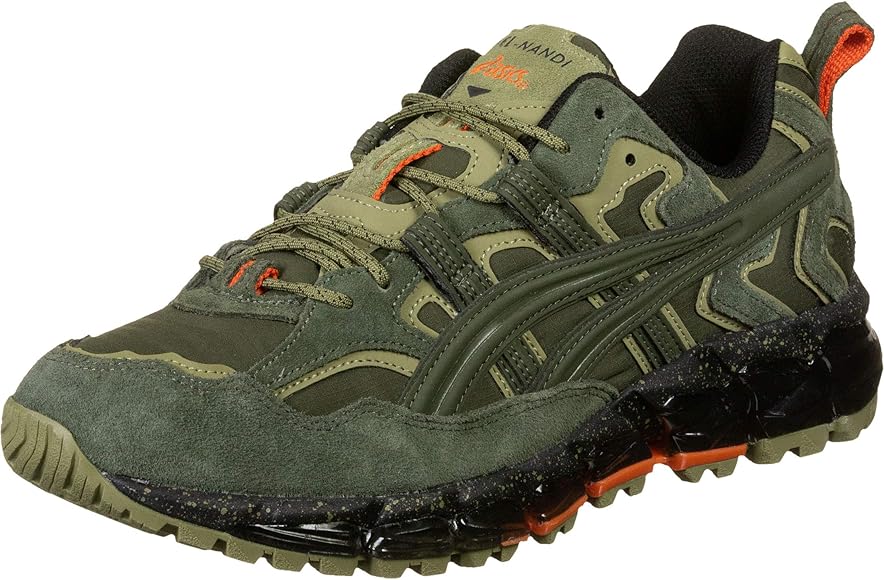 mens olive green trainers