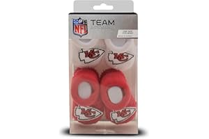 For Bare Feet Kansas City Chiefs Infant Bootie Socks 0-12 Months - 2 Pack