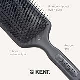 KENT AH7 Grey Extra Large Phine Pin Cushioned Base Hair Brush view 5