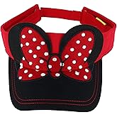 Disney Jerry Leigh Women's Minnie Mouse Visor with 3D Ears and Bow Black