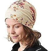 CHARM Mens Slouchy Organic Beanie - Cotton Baggy Oversized Hipster Hat Womens Chemo Cap