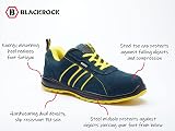 Blackrock Hudson Steel Toe Cap Safety Shoes Men Women Wide Fit Suede Blue view 3